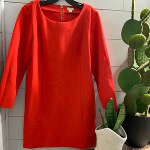 J. Crew Dress… Red…Size: Large